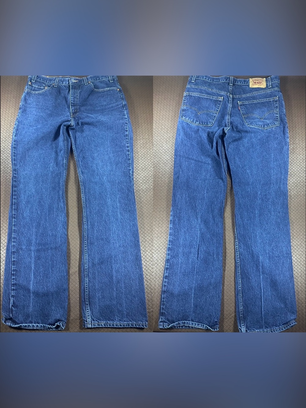 Levi Vintage 517 Bootcut Made In USA Measures 36x34 Blue Jeans Denim Y2K Vtg